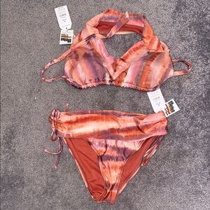 Vibrant Tie-Dye Bikini Set